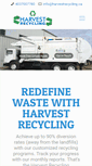 Mobile Screenshot of harvestrecycling.ca